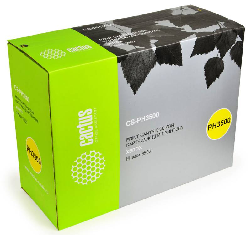 Тонер Картридж Cactus CS-PH3500 106R01149 черный для Xerox Phaser 3500/3500b (12000стр.)
