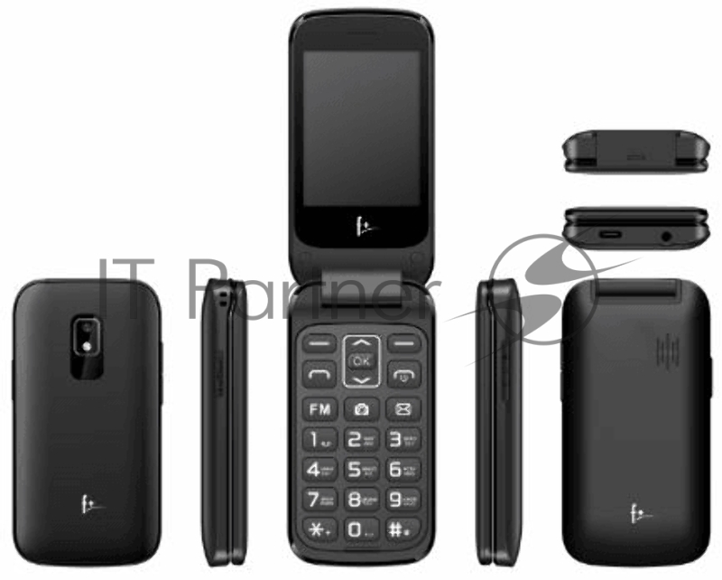 Сотовый телефон F+ Flip 280 Black