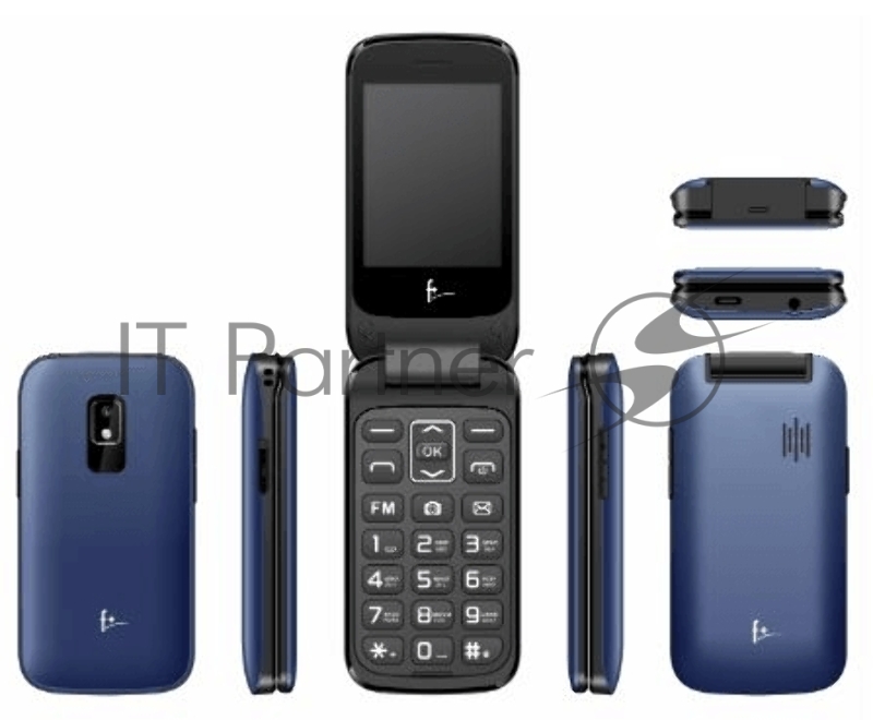 Сотовый телефон F+ Flip 280 Blue
