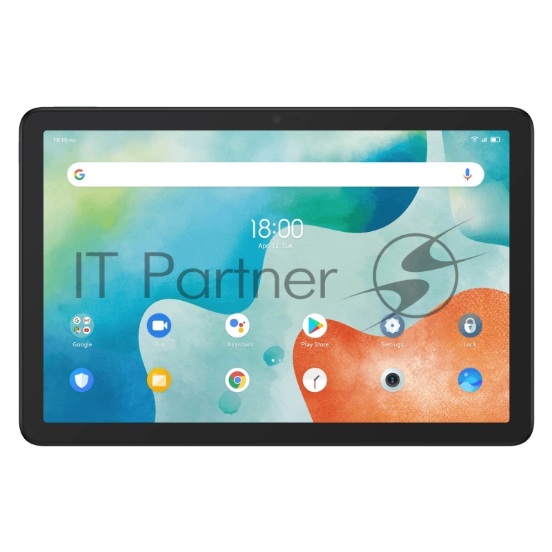 Планшет TCL TAB 10s 4G 10.1 WUXGA(1920x1200) IPS FHD/MediaTek MT8768 2 GHz Octa/4GB/64GB/GE8320 650МГц/GPS/WiFi/5.0/USB-C/5.0M 2 динамика/8000mAh/8.0h/490g/And 11/Ethereal Sky