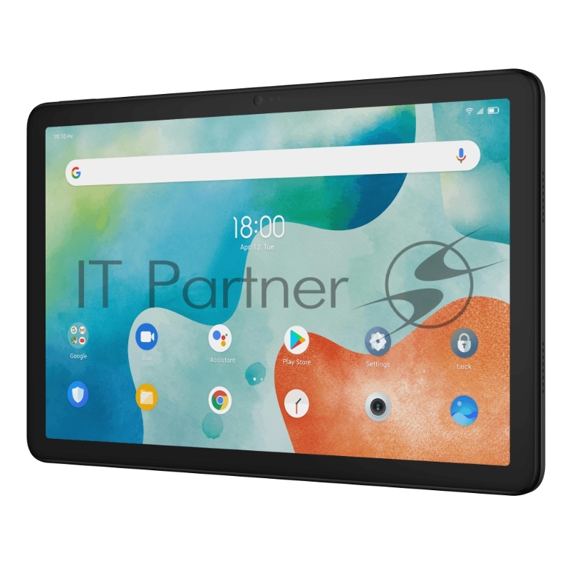 Планшет TCL TAB 10s Wi-Fi 10.1 WUXGA(1920x1200) IPS FHD/MediaTek MT8768 2 GHz Octa/4GB/64GB/GE8320 650МГц/GPS/WiFi/5.0/USB-C/5.0M динамиика/8000mAh/8.0h/490g/An 11/DARK GREY
