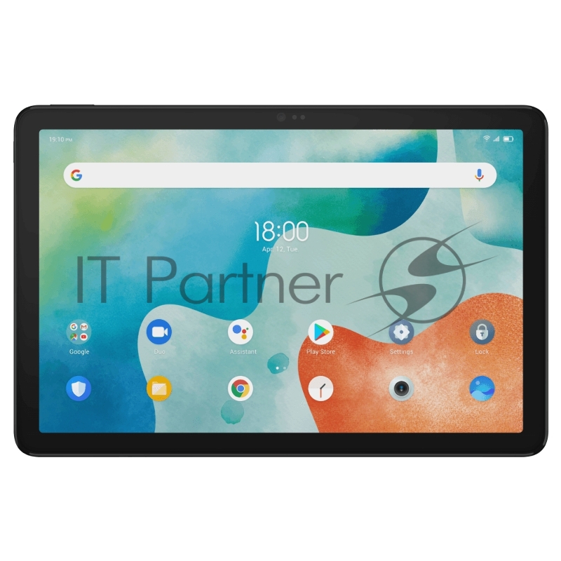 Планшет TCL TAB 10s Wi-Fi 10.1 WUXGA(1920x1200) IPS FHD/MediaTek MT8768 2 GHz Octa/4GB/64GB/GE8320 650МГц/GPS/WiFi/5.0/USB-C/5.0M динамиика/8000mAh/8.0h/490g/An 11/DARK GREY