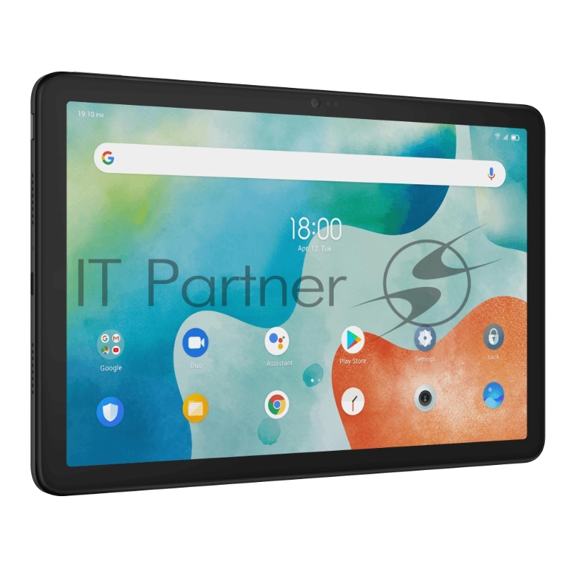 Планшет TCL TAB 10s Wi-Fi 10.1 WUXGA(1920x1200) IPS FHD/MediaTek MT8768 2 GHz Octa/4GB/64GB/GE8320 650МГц/GPS/WiFi/5.0/USB-C/5.0M динамиика/8000mAh/8.0h/490g/An 11/DARK GREY