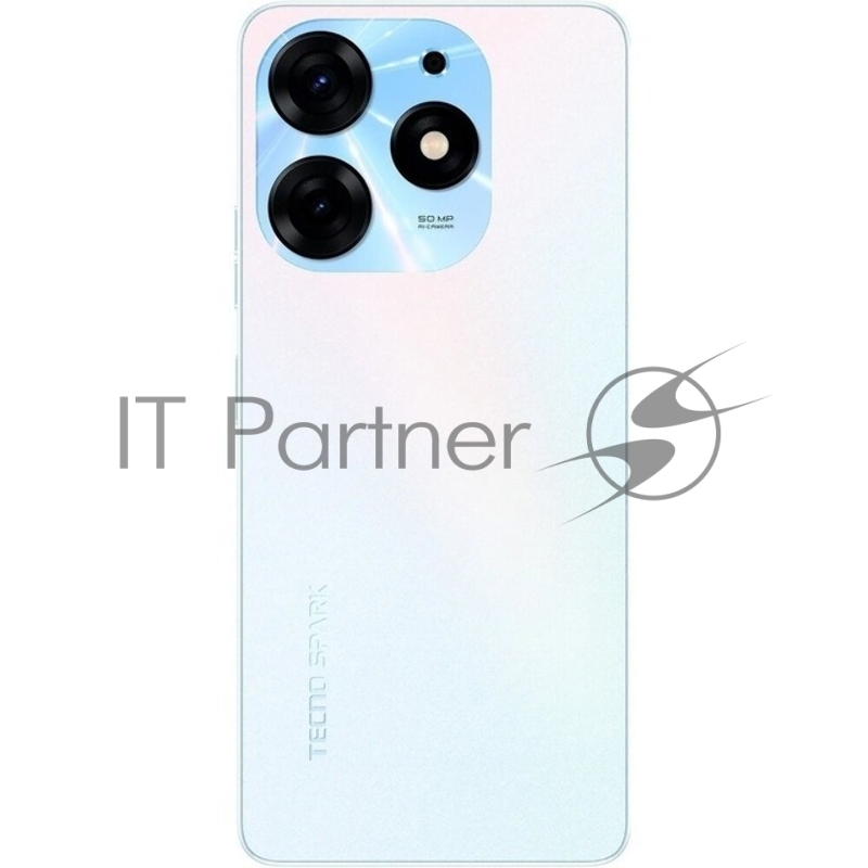 Смартфон Tecno KI7 SPARK 10 Pro 128+4 Pearl White, 6.78 20:9 1080 x 2460, 2x2,0 ГГц+6x1,8 ГГц, 8 Core, 4GB RAM, 128GB, up to 1TB flash, 50 Мп+ AI (autofocus)/32Мп,2 Sim,2G,3G,LTE, BTv5.3, WiFi 802.11 a/b/g/n/ac,NFC,GPS/AGPS,GLONAS