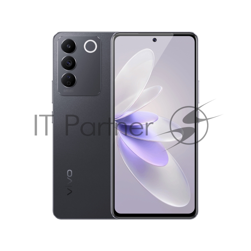 Смартфон VIVO V27e Glory Black, 16,33 см (6.43) 2400 x 1080, 2 x 2.2 ГГц + 6 x 2 ГГц, 8 Core, 8GB RAM, 256GB, 1 ТБ, 64 МП+ 2МП + 2МП/32Mpix, 2 Sim, 2G, 3G, LTE, 5.2, Wi-Fi, NFC, GPS, Type-C, 4600 мА·ч, Android 13, 185g, 162,5 ммx75,85 ммx7,7 мм