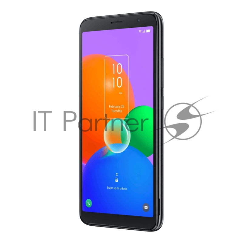 Смартфон TCL 403 Prime Black, 6 480 x 960, 2.0GHz, 4 Core, 2GB RAM, 32GB, up to 512GB flash, 8Mpix/5Mpix, 2 Sim, 2G, 3G, LTE, BT v5.0, Wi-Fi, GPS, Micro-USB, 3000mAh, Android 12 Go, 172g, 159,2 ммx78,2 ммx9,6 мм