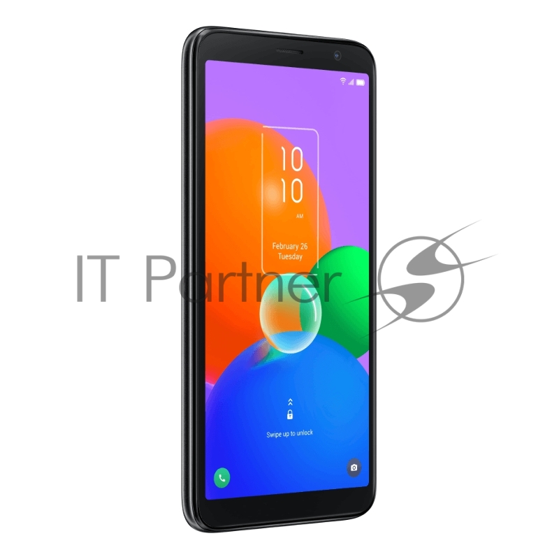 Смартфон TCL 403 Prime Black, 6 480 x 960, 2.0GHz, 4 Core, 2GB RAM, 32GB, up to 512GB flash, 8Mpix/5Mpix, 2 Sim, 2G, 3G, LTE, BT v5.0, Wi-Fi, GPS, Micro-USB, 3000mAh, Android 12 Go, 172g, 159,2 ммx78,2 ммx9,6 мм