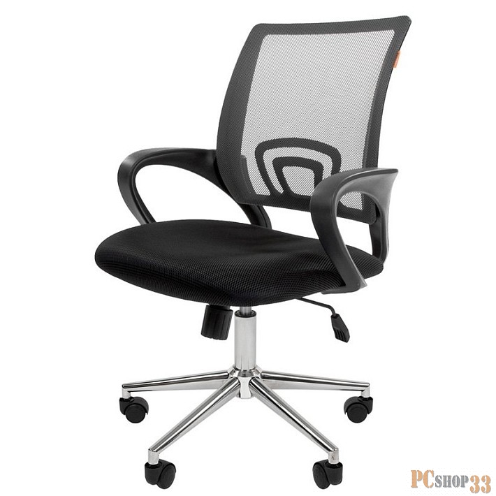 Офисное кресло Chairman 696 Россия TW серый хром new (7077471)