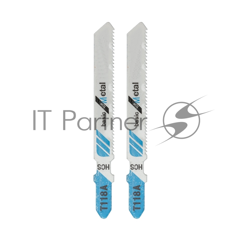 Пилка для электролобзика 75 мм 21 з/д 1,5-3 мм T118A (2 шт./уп.) (металл) Kranz