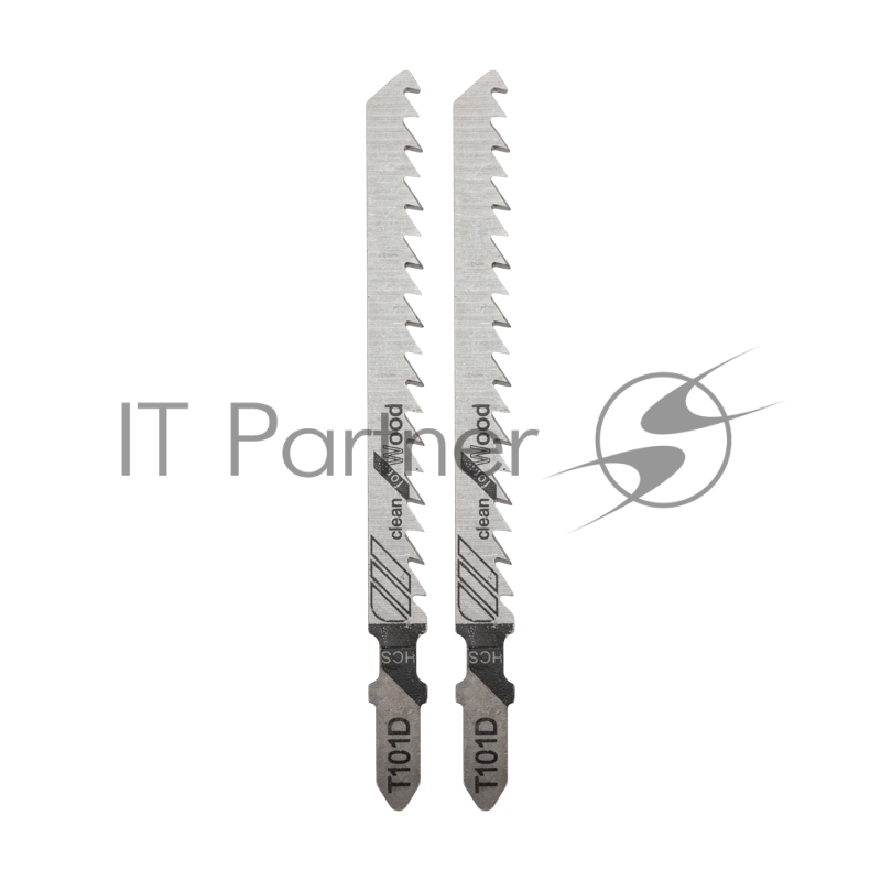 Пилка для электролобзика 100 мм 6 з/д 6-60 мм T101D (2 шт./уп.) (дерево) Kranz