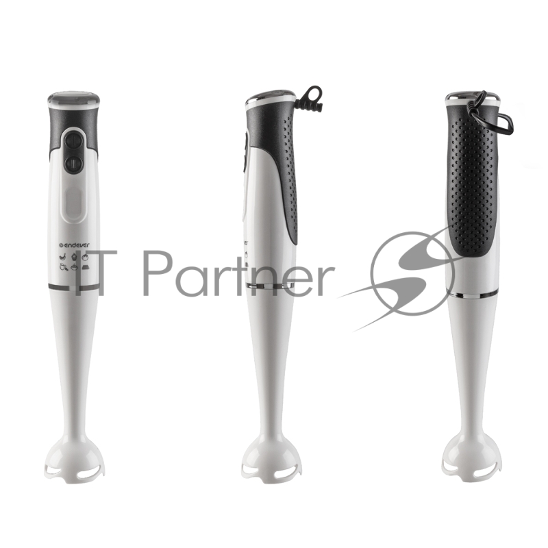 Блендер погружной Endever Sigma-82, цвет ,белый/черный, мощность 1000Вт, нож из нержавеющей стали, 20 шт/уп.