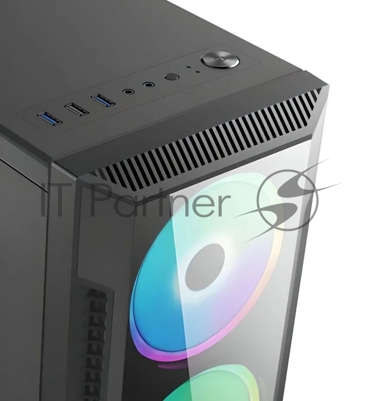 Компьютерный корпус ABR Gaming G-3 (USB2*3.01*2.0, Audio, Mic)