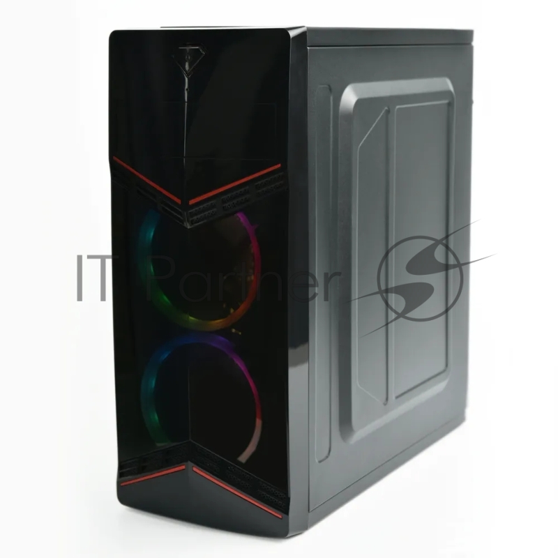 Компьютерный корпус ABR Gaming G2 (USB2*3.02*2.0, Audio, Mic)(480082)