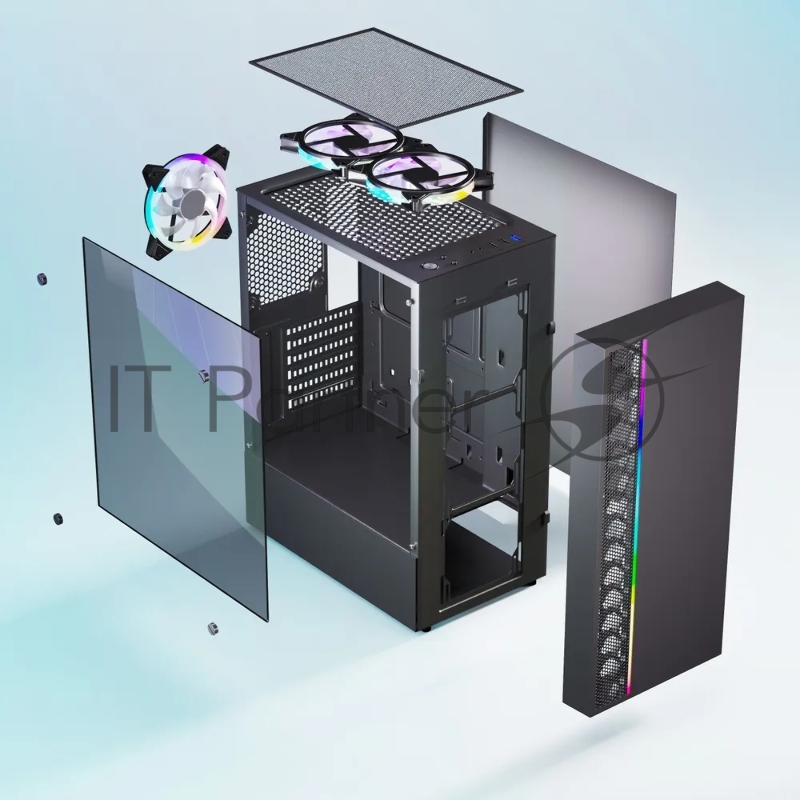Компьютерный корпус ABR GQ-1 (8016) (USB3.0X1 + USB2.0 X2+audio)