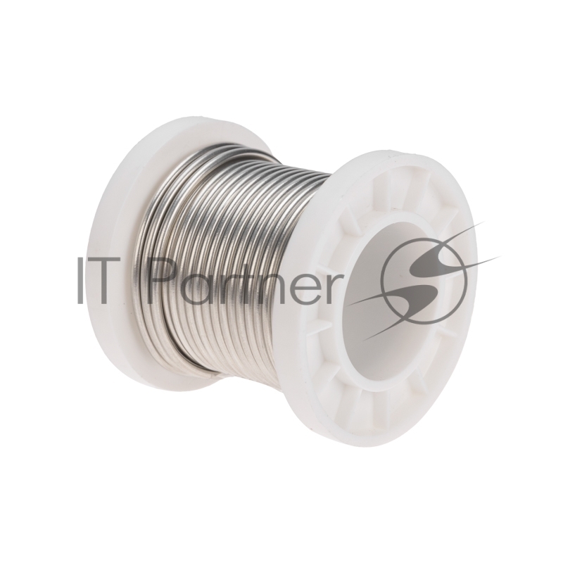 Припой ПОМ-3, 100г, Ø2мм, (олово 97%, медь 3%), бессвинцовый, ГОСТ 21931-76, катушка REXANT