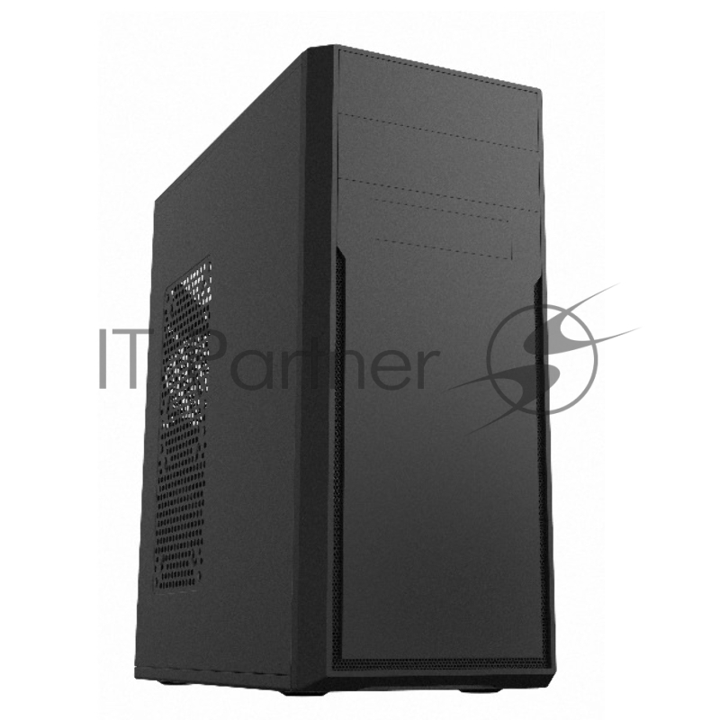 Корпус c блоком питания 450 Ватт/ Case Foxline FL-302-FZ450-U32 ATX case, black, w/PSU 450W 8cm, w/2xUSB2.0+2xUSB3.0, w/pwr cord, w/o FAN