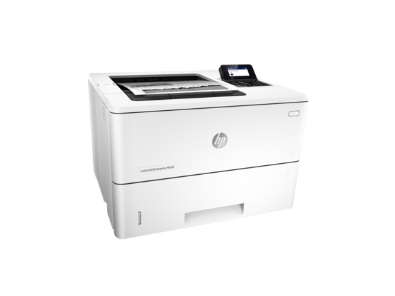 Лазерный принтер HP LaserJet Enterprise M506dn A4, 1200x1200dpi, бело-черный (USB2.0, LAN)