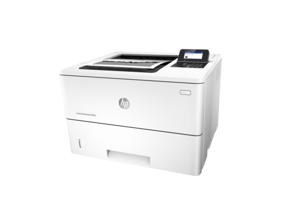 Лазерный принтер HP LaserJet Enterprise M506dn A4, 1200x1200dpi, бело-черный (USB2.0, LAN)