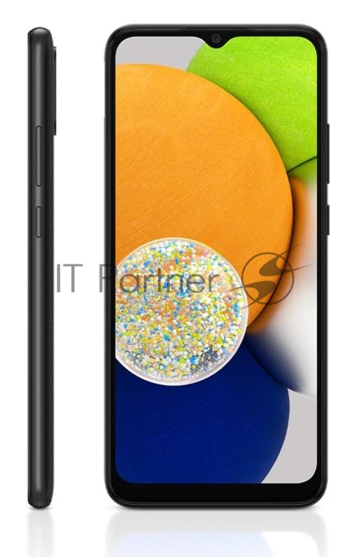 Смартфон Samsung SM-A035F Galaxy A03 32Gb 3Gb черный моноблок 3G 4G 6.5 720x1600 Android 10 48Mpix 802.11 b/g/n GPS GSM900/1800 GSM1900 TouchSc