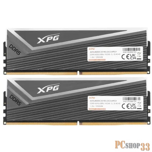 Модуль памяти ADATA DIMM 32GB DDR5-6000 AX5U6000C3016G-DCCARGY