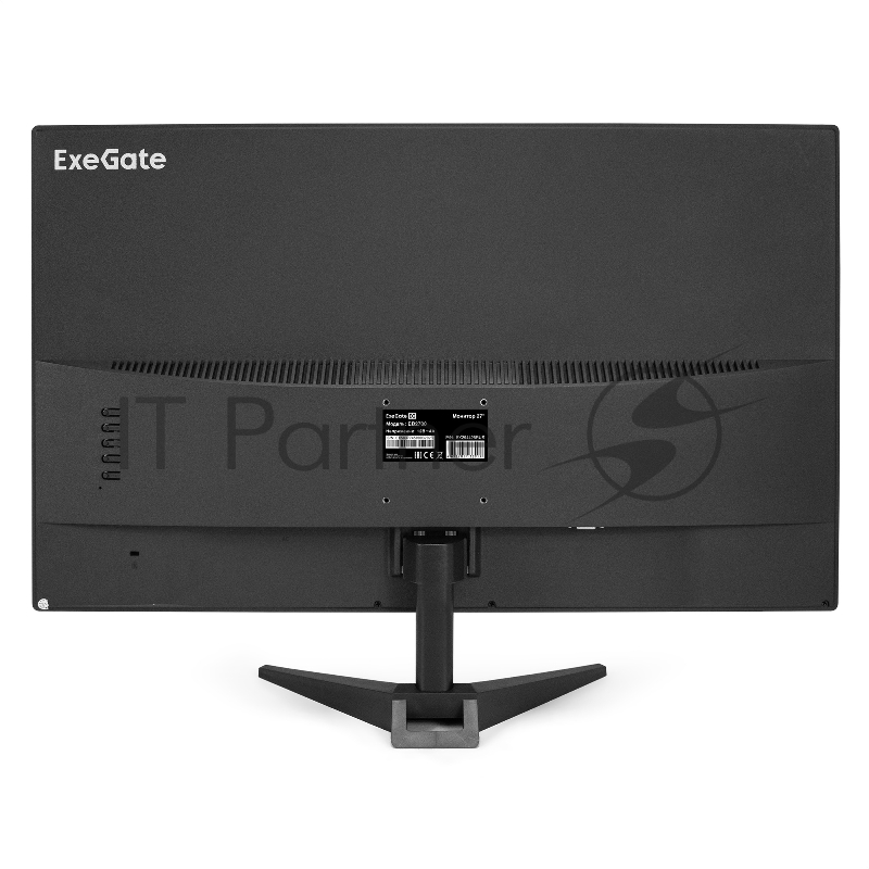 Монитор 27 ExeGate EB2700 (TN LED Grade A+, FHD, 1920x1080@60Гц, 16:9, 200cd/m2, 1000:1, 178°/178°, 5ms, D-Sub, HDMI, кабель HDMI 1.5м, VESA, регулировка наклона, черный)