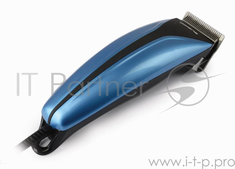 Машинка для стрижки Polaris PHC 0704 серый 7Вт (насадок в компл:4шт)