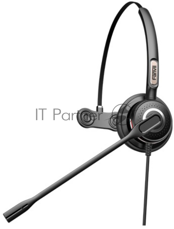 Гарнитура проводная Fanvil HT201 черный