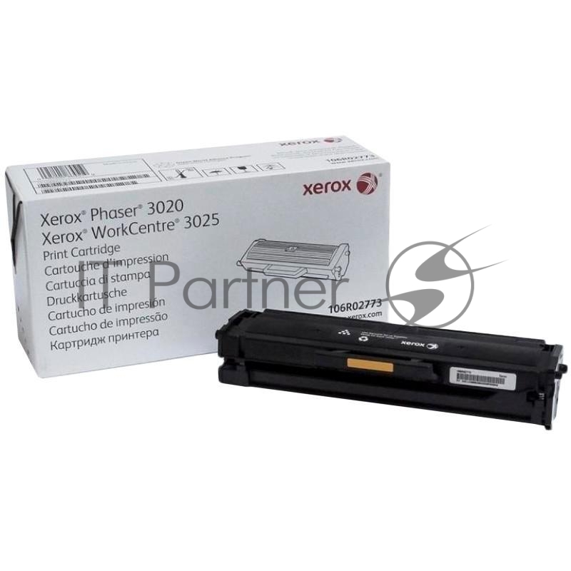 Картридж лазерный Xerox 106R02773 черный (1500стр)