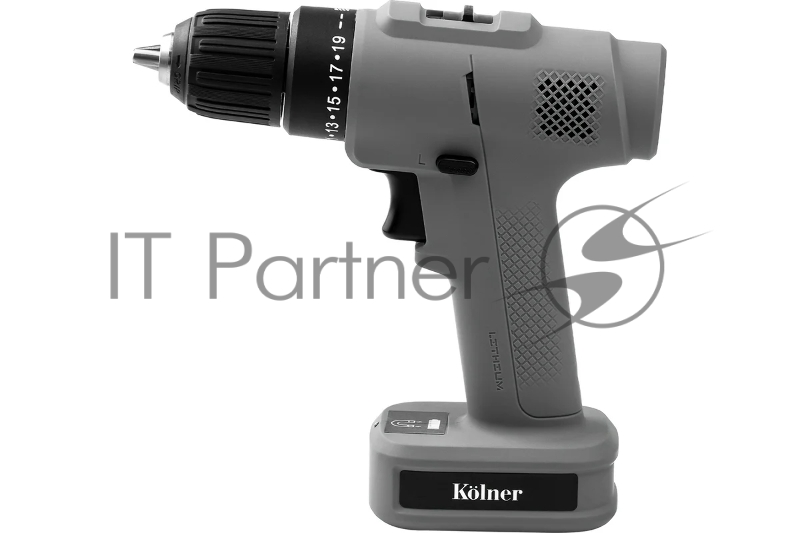 Дрель-шуруповерт аккумуляторная Kolner KCD 12/2BL GRAPHITE (СЕРЫЙ)