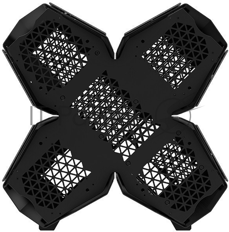 Корпус Deepcool QUADSTELLAR INFINITY Black, 6 боковых панелей из зак. стекла, EATX, без БП