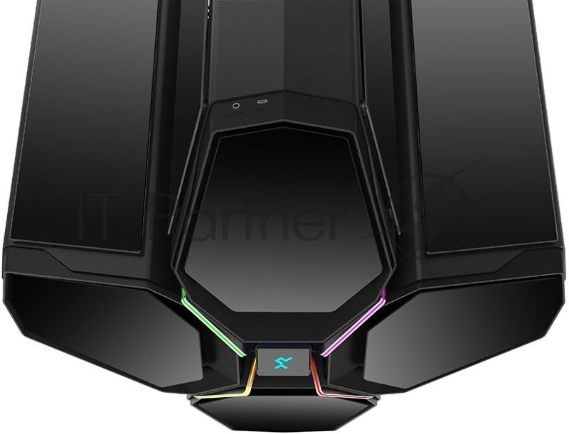 Корпус Deepcool QUADSTELLAR INFINITY Black, 6 боковых панелей из зак. стекла, EATX, без БП