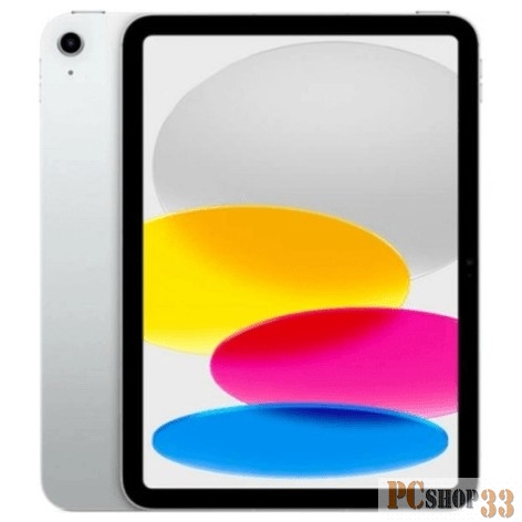 Планшет Apple iPad 2022 A2696 A14 Bionic 6С ROM64Gb 10.9 IPS 2360x1640 iOS серебристый 12Mpix 12Mpix BT WiFi Touch 10hr