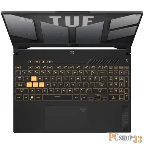 Ноутбук Asus TUF Gaming FX507ZV4-LP047 Core i7 12700H 16Gb SSD1Tb NVIDIA GeForce RTX4060 8Gb 15.6 IPS FHD (1920x1080) noOS grey WiFi BT Cam (90NR0FA7-M005K0)