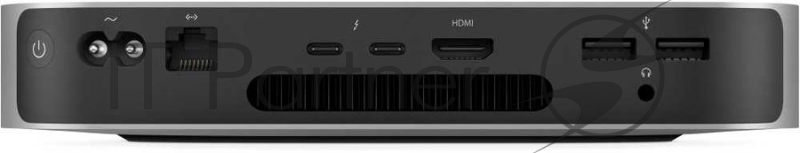 Компьютер Apple Mac mini A2686 slim M2 8 core/16Gb/SSD512Gb /10 core GPU/macOS/серебристый