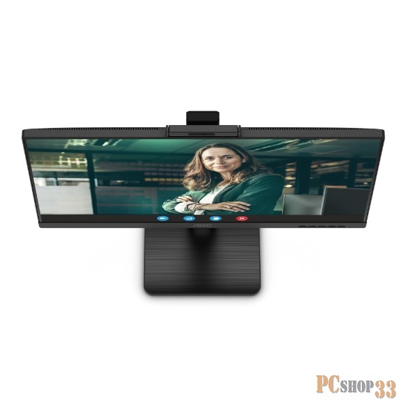 Монитор AOC 23.8 24P3CW черный IPS LED 4ms 16:9 HDMI M/M матовая HAS Piv 1000:1 300cd 178гр/178гр 1920x1080 75Hz DP FHD USB 4.41кг