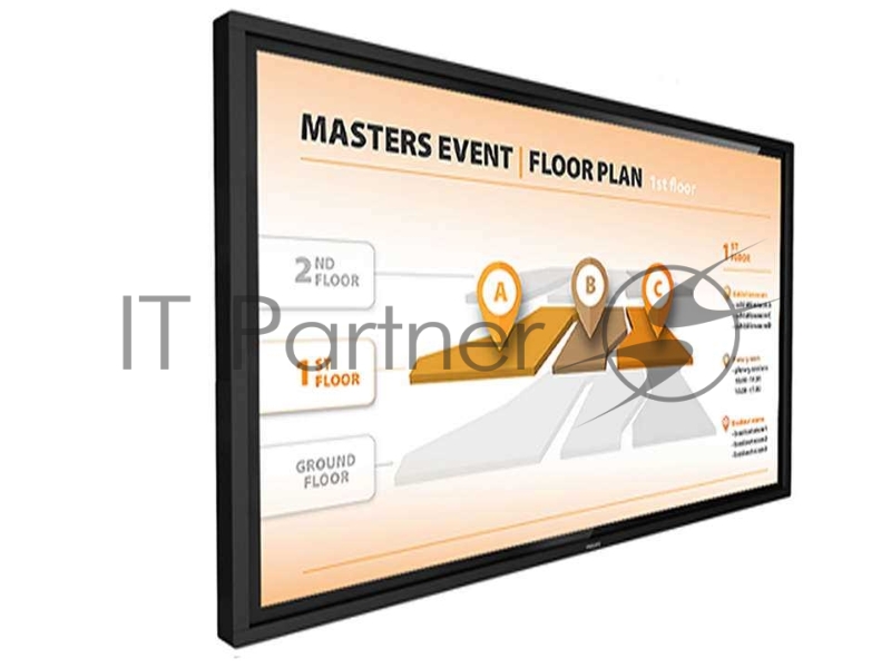 Дисплей Touch Philips 32BDL3651T (00/01) T-Line 32 режим работы 18/7, FHD, L/P, basic failover, PCAP, 10 touch points, Android 8, WiFi, CMND, 400cd