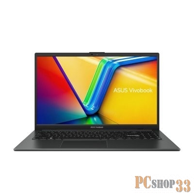 Ноутбук Asus Vivobook Go E1504FA-BQ090 Ryzen 5 7520U 8Gb SSD512Gb AMD Radeon 15.6 IPS FHD (1920x1080) noOS black WiFi BT Cam (90NB0ZR2-M00L10)