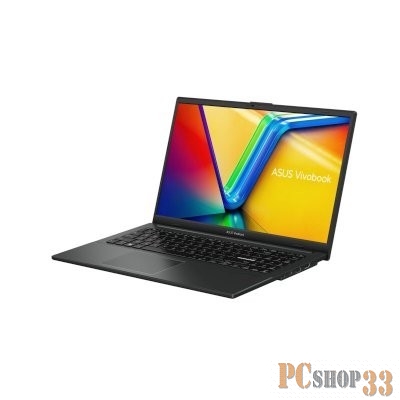 Ноутбук Asus Vivobook Go E1504FA-BQ090 Ryzen 5 7520U 8Gb SSD512Gb AMD Radeon 15.6 IPS FHD (1920x1080) noOS black WiFi BT Cam (90NB0ZR2-M00L10)