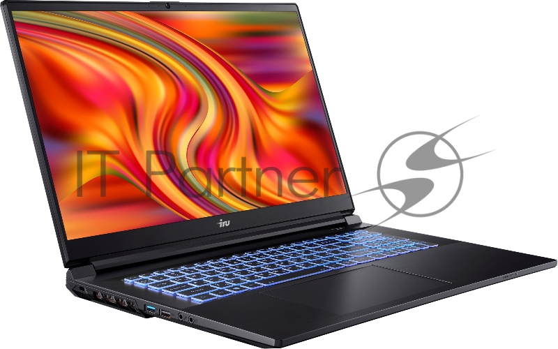 Ноутбук IRU Калибр 17ALC Core i5 12500H 16Gb SSD512Gb NVIDIA GeForce RTX 3060 6Gb 17.3 IPS FHD (1920x1080) Free DOS black WiFi BT Cam 3465mAh (1911325)