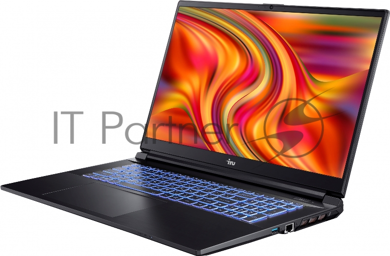 Ноутбук IRU Калибр 17ALC Core i5 12500H 16Gb SSD512Gb NVIDIA GeForce RTX 3060 6Gb 17.3 IPS FHD (1920x1080) Free DOS black WiFi BT Cam 3465mAh (1911325)