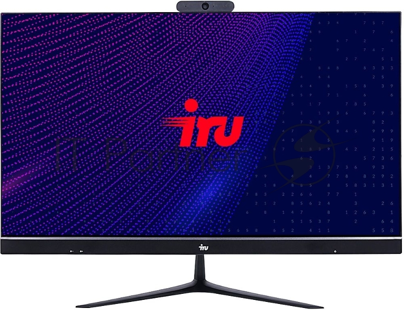 Моноблок IRU Office P2310H5 23.8 Full HD i5 11400 (2.6) 16Gb SSD240Gb UHDG 730 Free DOS GbitEth WiFi BT 120W Cam черный 1920x1080