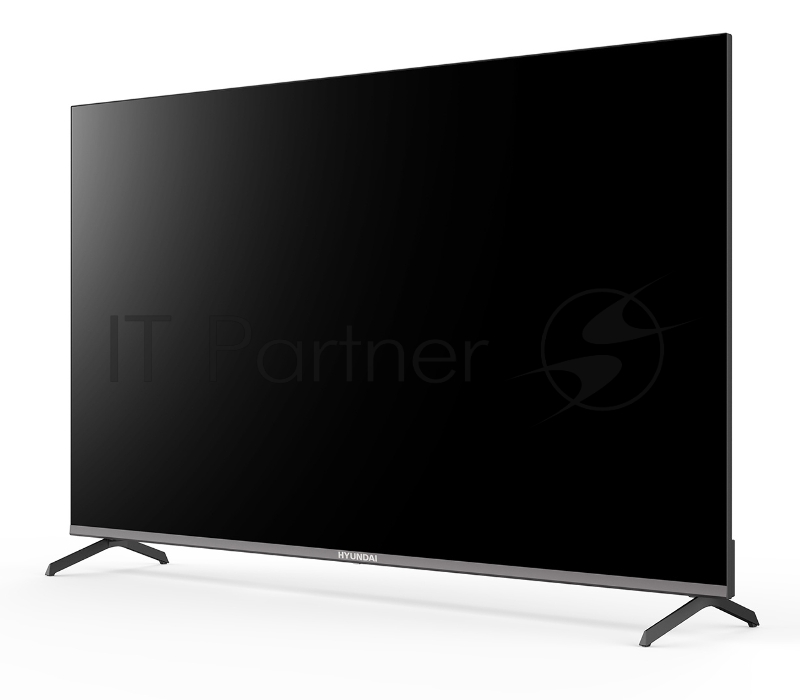 Телевизор LED Hyundai 55 H-LED55BU7006 Android TV Frameless Metal черный 4K Ultra HD 60Hz DVB-T DVB-T2 DVB-C DVB-S DVB-S2 USB WiFi Smart TV