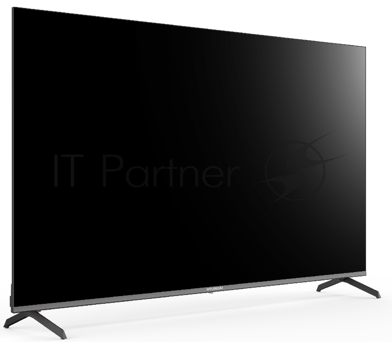 Телевизор LED Hyundai 65 H-LED65BU7006 Android TV Frameless Metal черный/серебристый 4K Ultra HD 60Hz DVB-T DVB-T2 DVB-C DVB-S DVB-S2 USB WiFi Smart TV