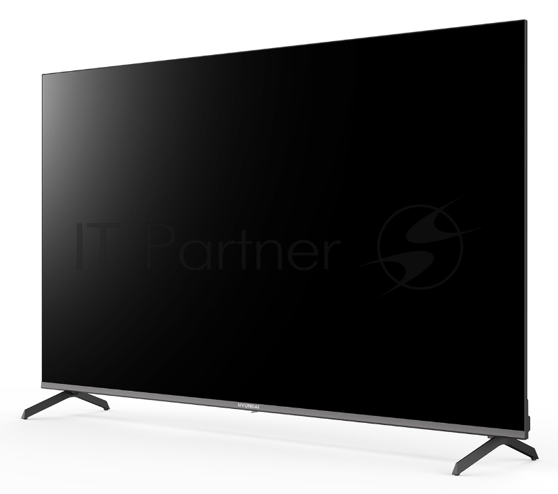 Телевизор LED Hyundai 65 H-LED65BU7006 Android TV Frameless Metal черный/серебристый 4K Ultra HD 60Hz DVB-T DVB-T2 DVB-C DVB-S DVB-S2 USB WiFi Smart TV