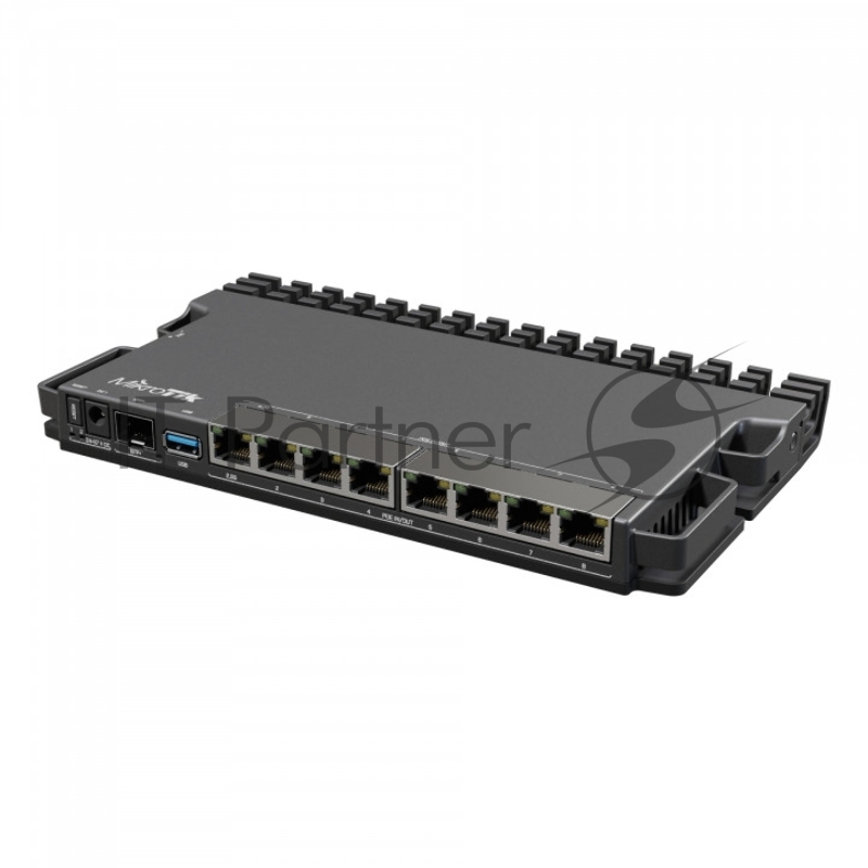 Маршрутизатор Mikrotik RB5009UPr+S+IN ,7х 1G RJ45, 2.5G RJ45, 10G SFP+, 1xPoE in, 7x PoE out