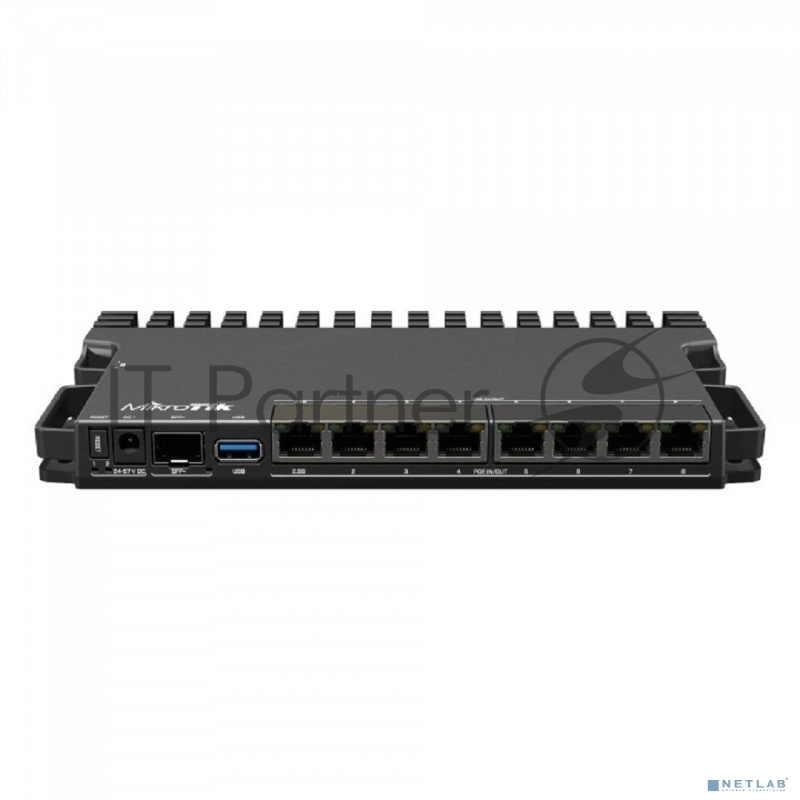 Маршрутизатор Mikrotik RB5009UPr+S+IN ,7х 1G RJ45, 2.5G RJ45, 10G SFP+, 1xPoE in, 7x PoE out