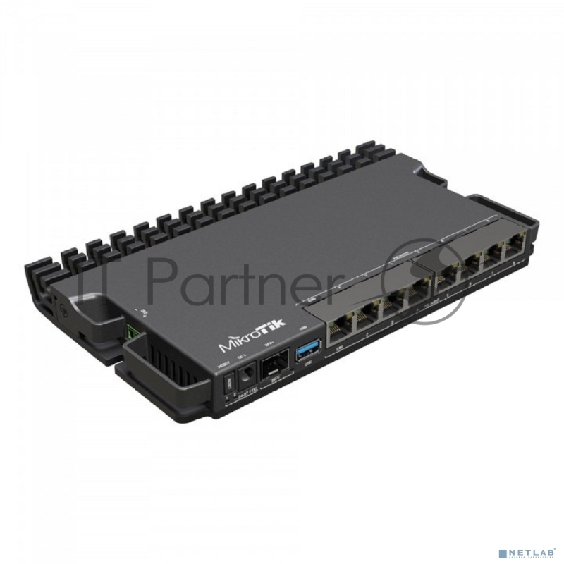 Маршрутизатор Mikrotik RB5009UPr+S+IN ,7х 1G RJ45, 2.5G RJ45, 10G SFP+, 1xPoE in, 7x PoE out