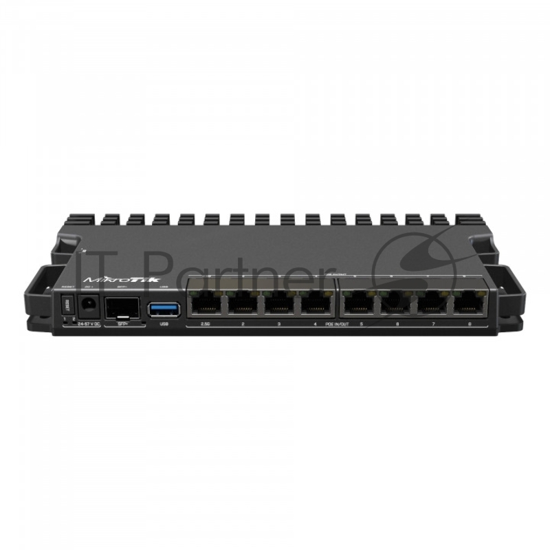 Маршрутизатор Mikrotik RB5009UPr+S+IN ,7х 1G RJ45, 2.5G RJ45, 10G SFP+, 1xPoE in, 7x PoE out