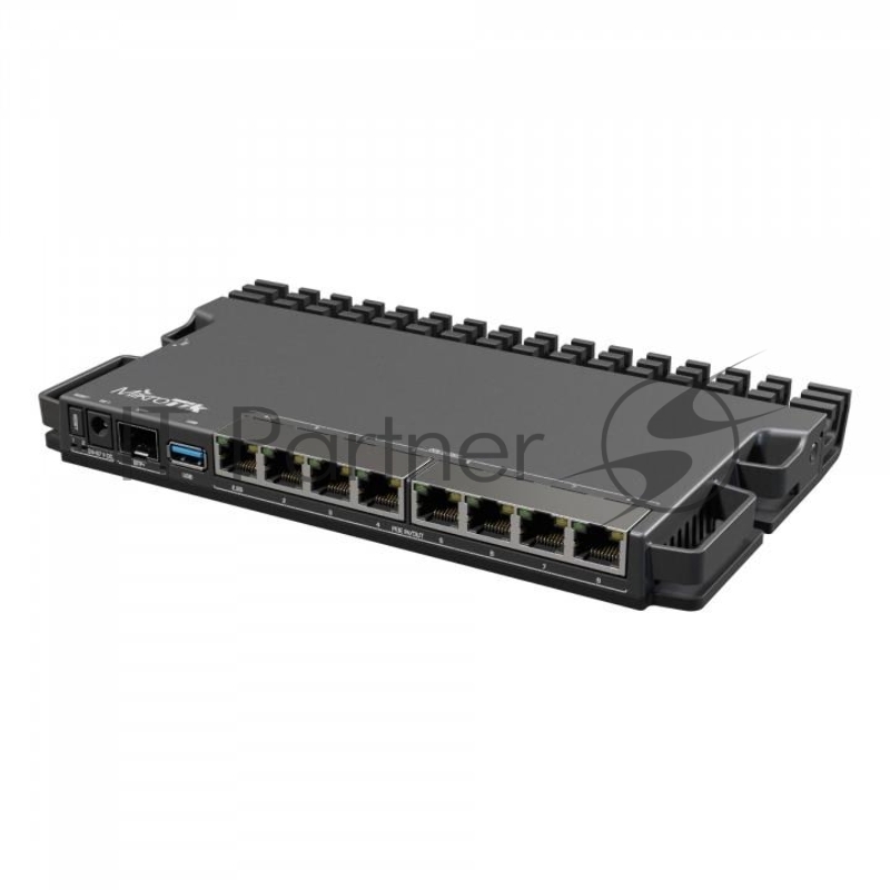 Маршрутизатор Mikrotik RB5009UPr+S+IN ,7х 1G RJ45, 2.5G RJ45, 10G SFP+, 1xPoE in, 7x PoE out