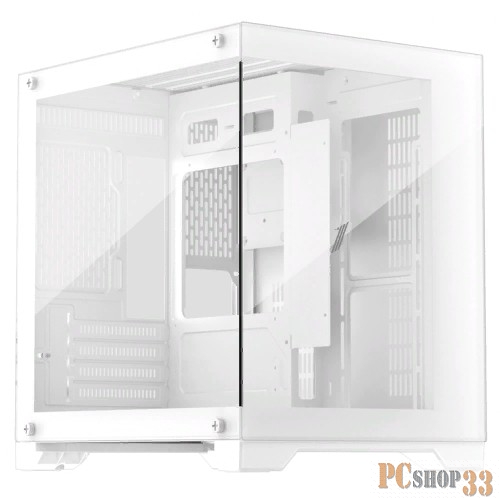 Корпус 1STPLAYER MEGAVIEW MV5-T White / mATX / MV5-TP-WH